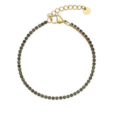 iXXXi Armband Tennis Black Diamond