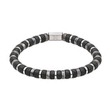 Heren kralenarmband Matt