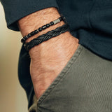 Heren kralenarmband Finn