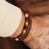 Heren kralenarmband Josh