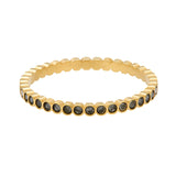 iXXXi Vulring Small Circle Stone Black Diamond