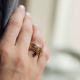 Combined iXXXi ring Noire