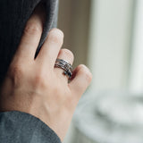 Combined iXXXi ring Noire