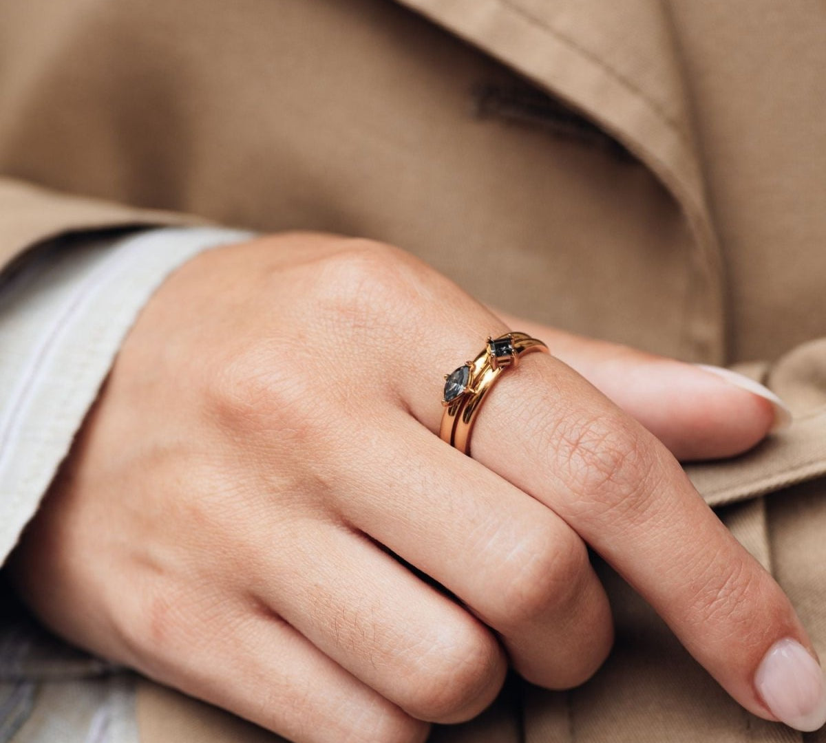 Fame Ringstack Noire - iXXXi Jewelry