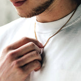Heren Ketting Ketting Flat Chain - iXXXi Men