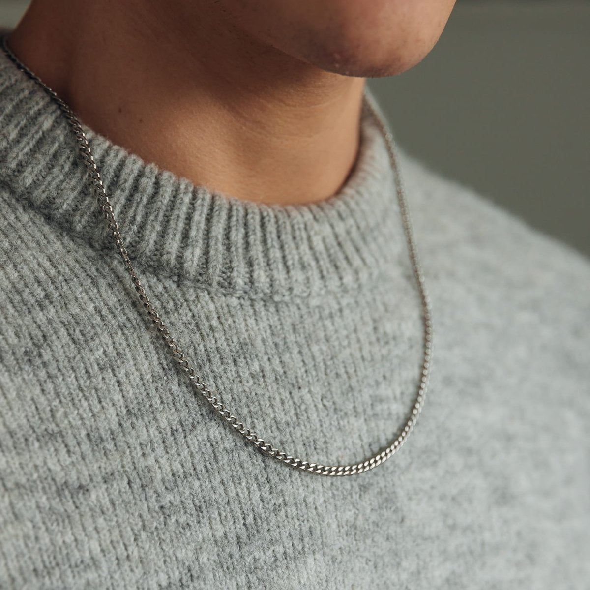 Heren Ketting Ketting Flat Chain - iXXXi Men