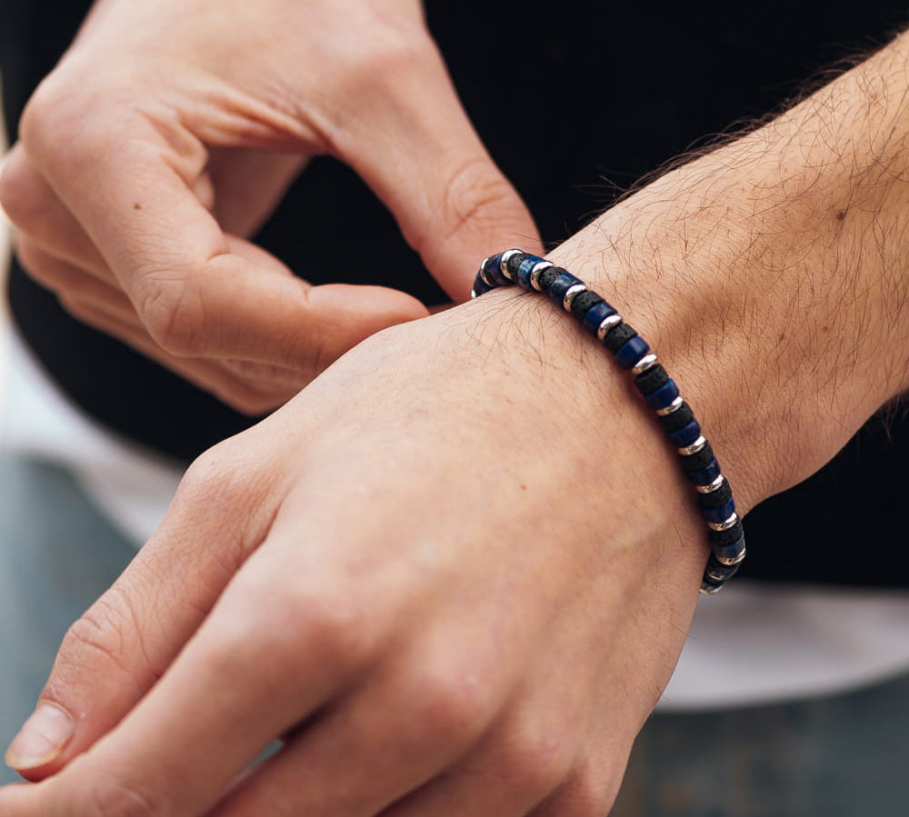 Heren Kralenarmband Kyan - iXXXi Men