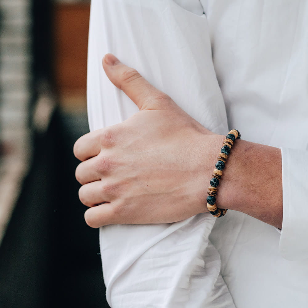 Heren Kralenarmband Ron - iXXXi Men