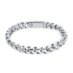 Heren Stalen Armband Bordeaux - iXXXi Men