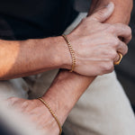 Heren Stalen Armband Flat Chain - iXXXi Men