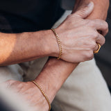 Heren Stalen Armband Flat Chain - iXXXi Men