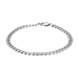 Heren Stalen Armband Flat Chain - iXXXi Men