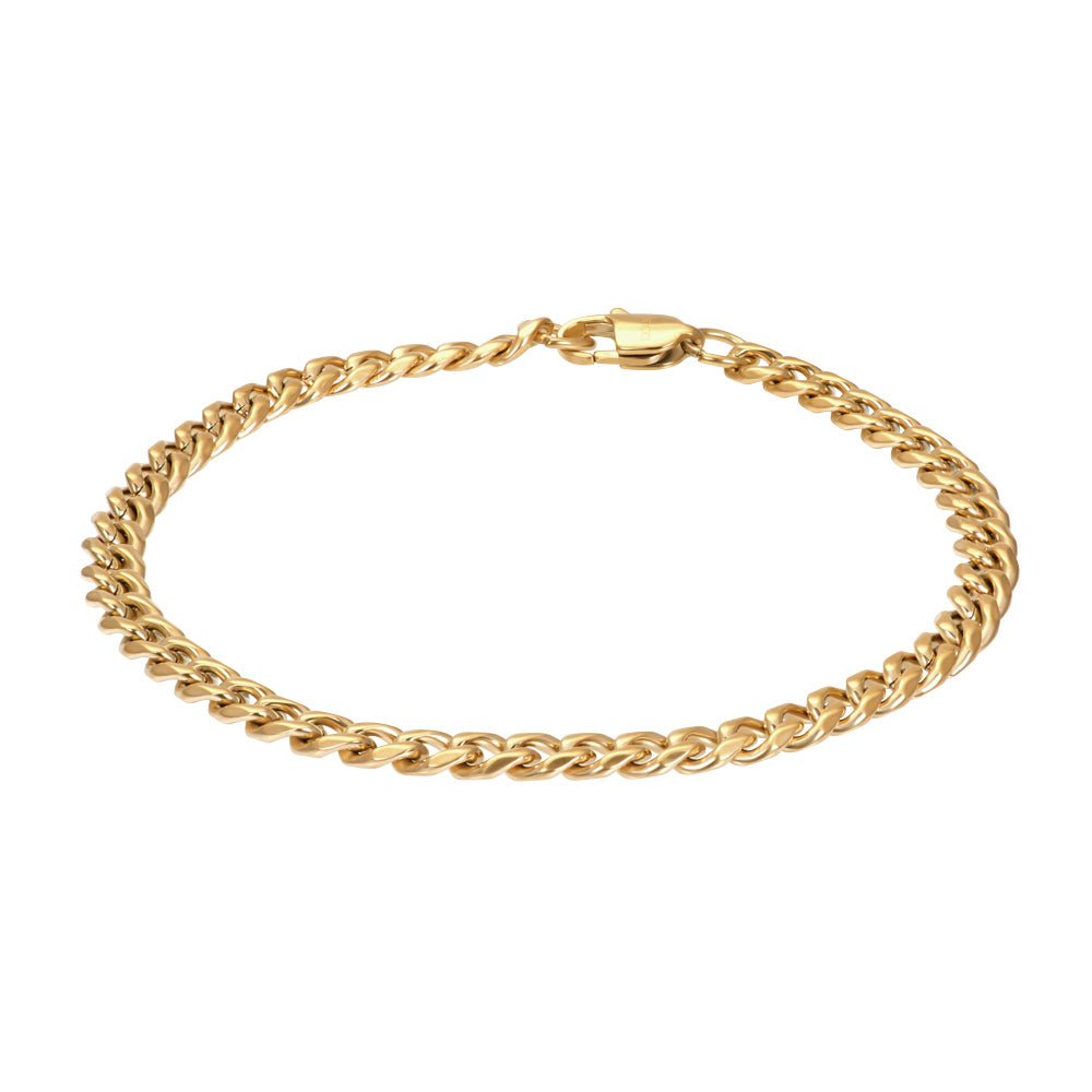 Heren Stalen Armband Flat Chain - iXXXi Men