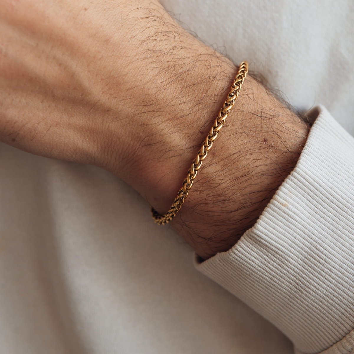 Heren Stalen Armband Round Chain - iXXXi Men