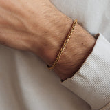 Heren Stalen Armband Round Chain - iXXXi Men