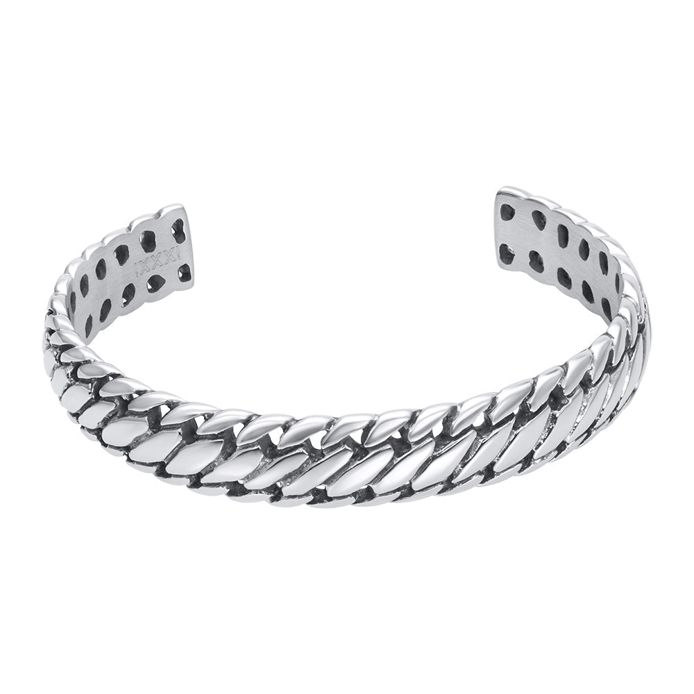 Heren Stalen Bangle Armband Dyon - iXXXi Men