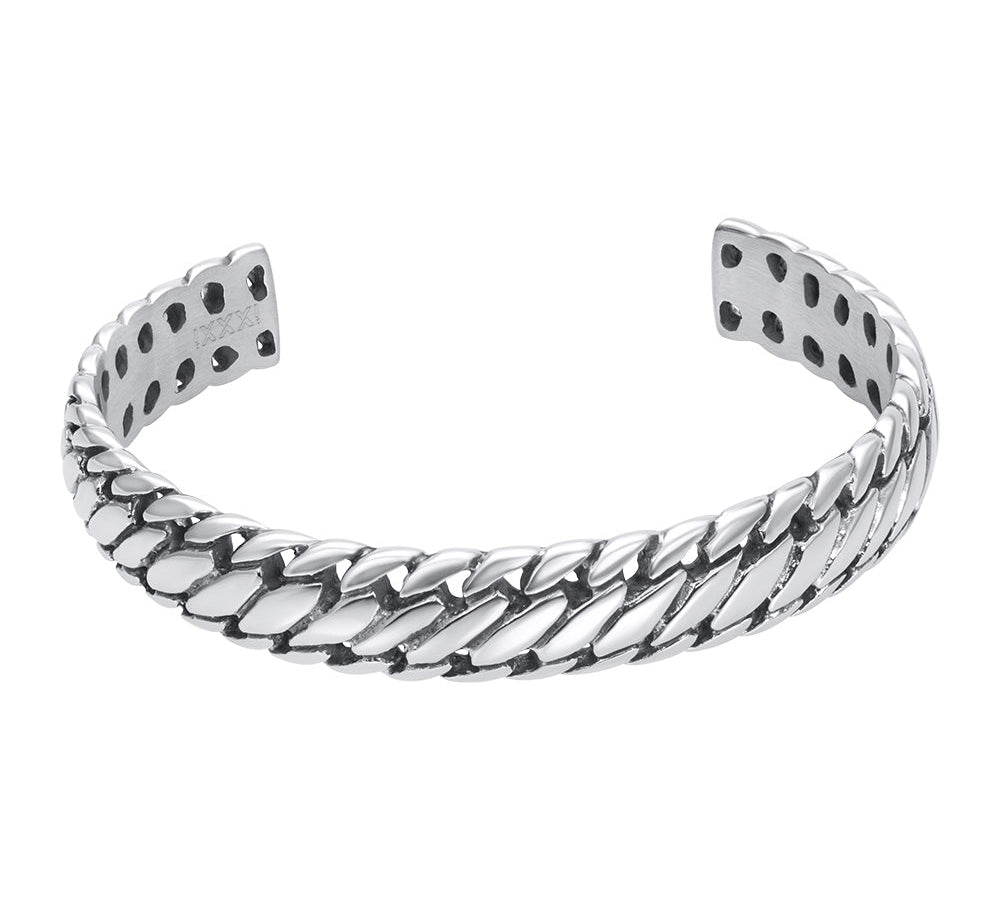 Heren Stalen Bangle Armband Dyon - iXXXi Men