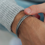 Heren Stalen Bangle Armband Lyon - iXXXi Men
