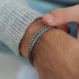 Heren Stalen Bangle Armband Lyon - iXXXi Men