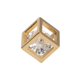 iXXXi Bedel Hollow Cube Stone - iXXXi Jewelry