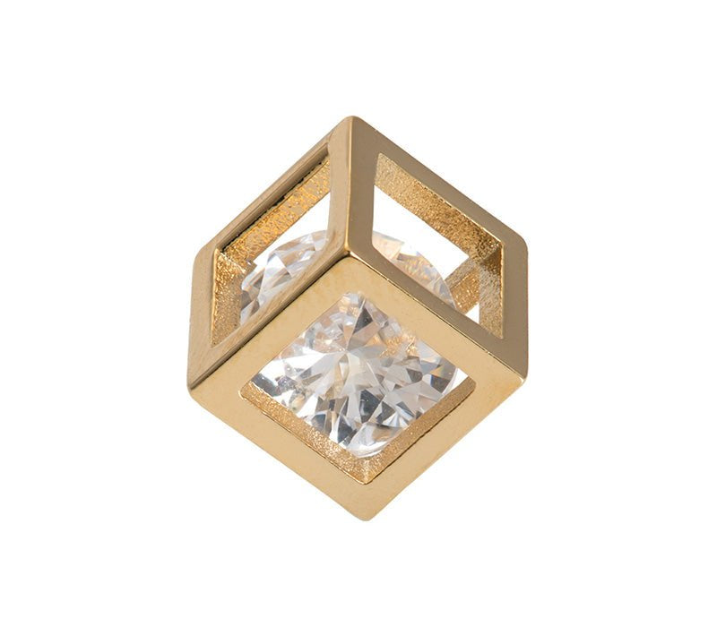 iXXXi Bedel Hollow Cube Stone - iXXXi Jewelry