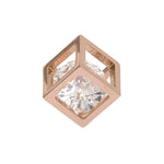 iXXXi Bedel Hollow Cube Stone - iXXXi Jewelry
