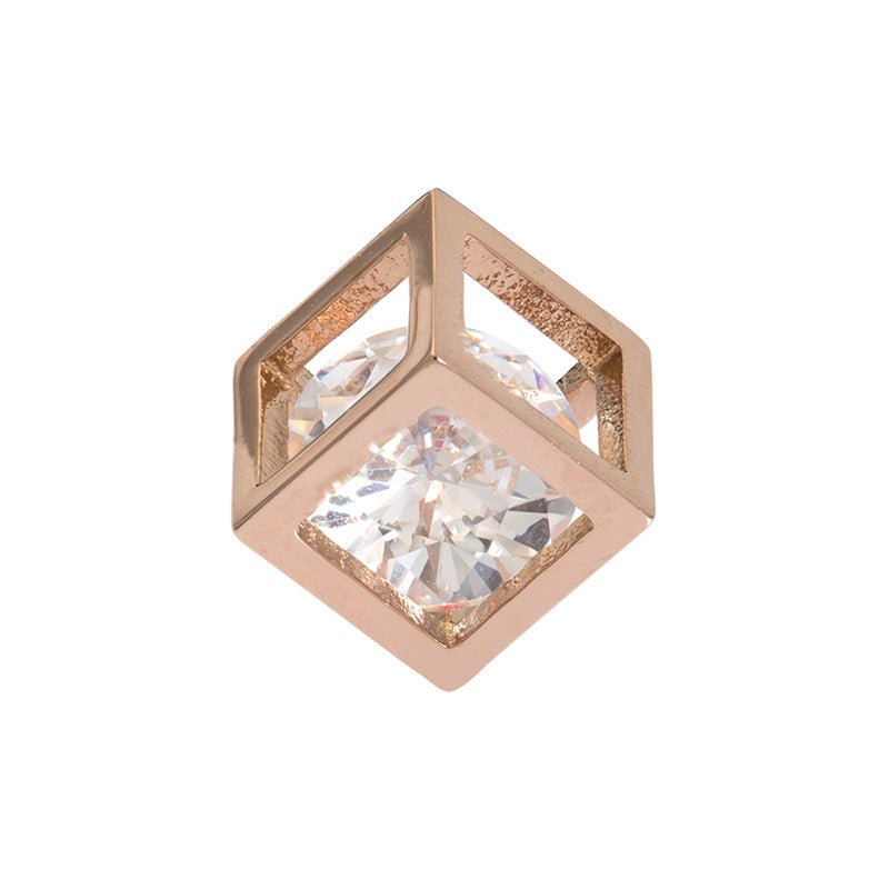 iXXXi Bedel Hollow Cube Stone - iXXXi Jewelry