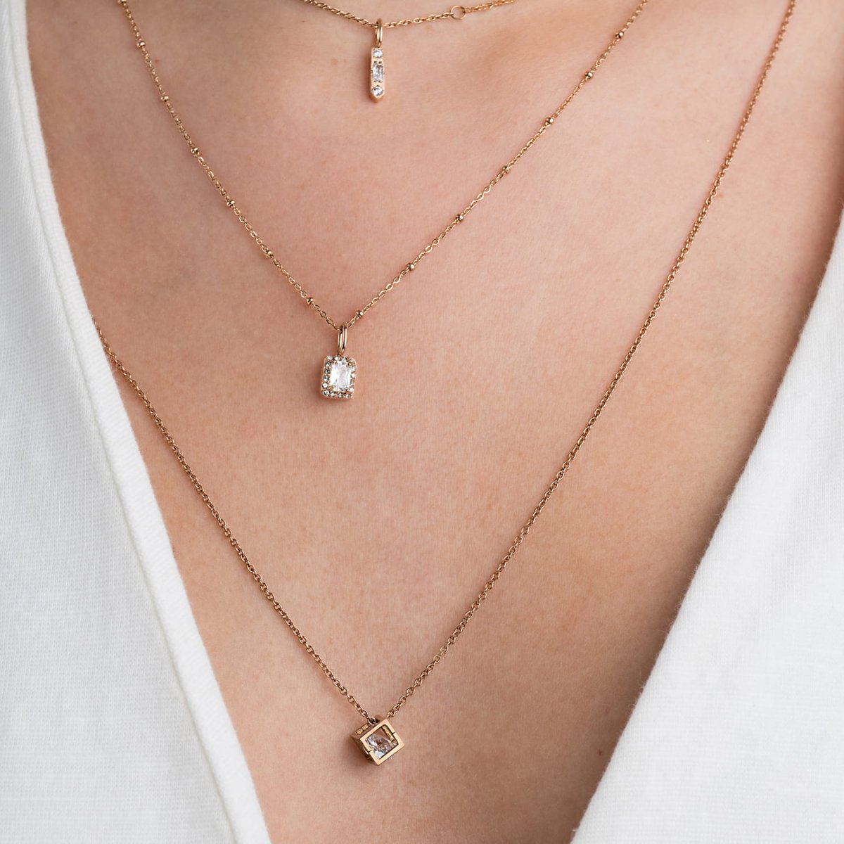 iXXXi Bedel Hollow Cube Stone - iXXXi Jewelry