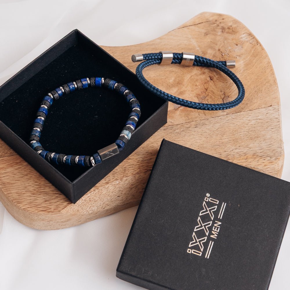 iXXXi Men sieraden set donkerblauw - iXXXi Men