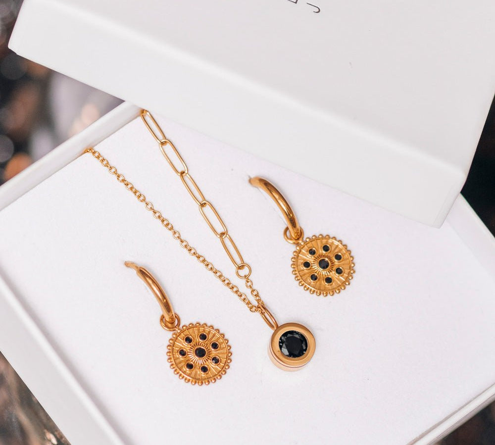 iXXXi Midnight Black sieraden set - iXXXi Jewelry