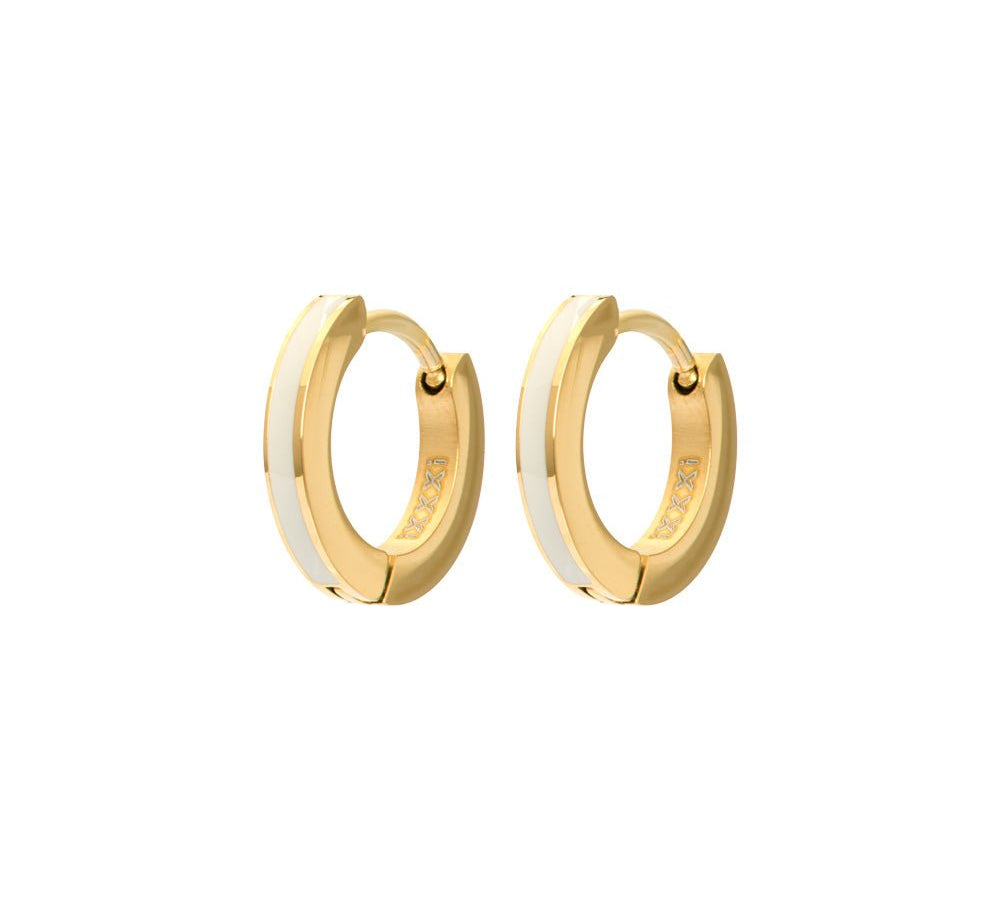 iXXXi Oorbellen Line Warm Grey - iXXXi Jewelry
