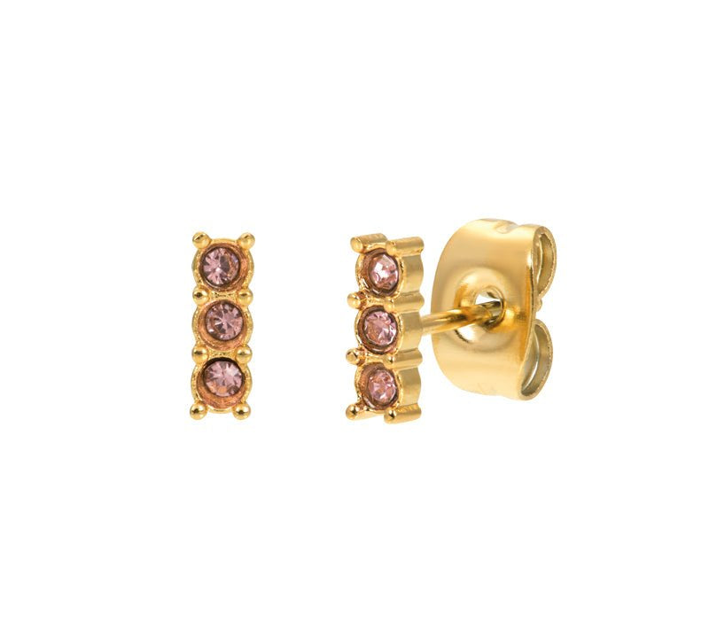 iXXXi Oorbellen Triple Stone - iXXXi Jewelry