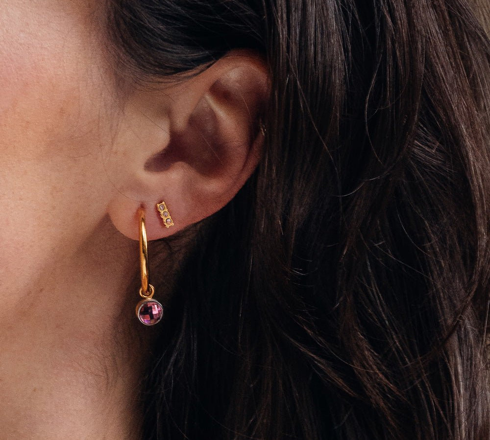 iXXXi Oorbellen Triple Stone - iXXXi Jewelry
