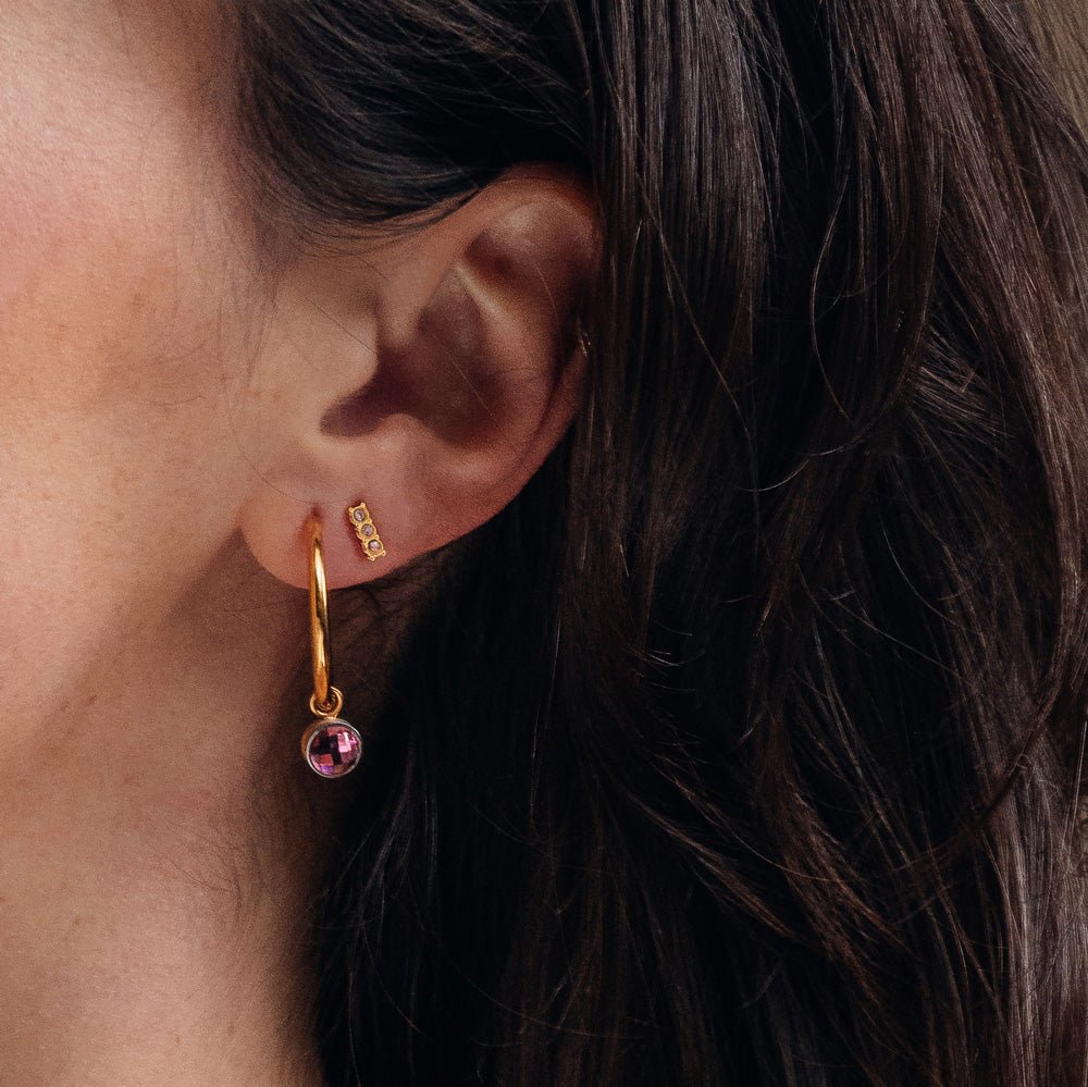 iXXXi Oorbellen Triple Stone - iXXXi Jewelry