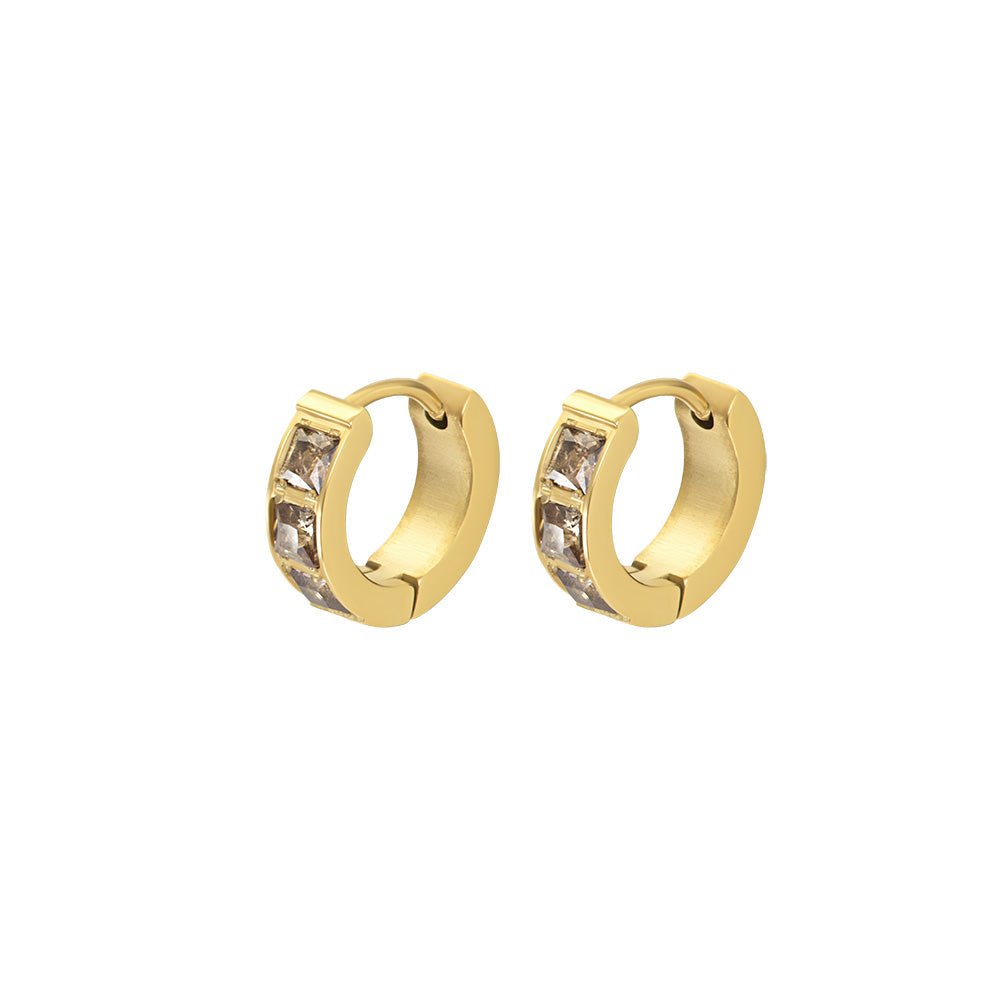 iXXXi Oorringen Brillia Brown - iXXXi Jewelry