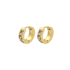 iXXXi Oorringen Brillia Brown - iXXXi Jewelry