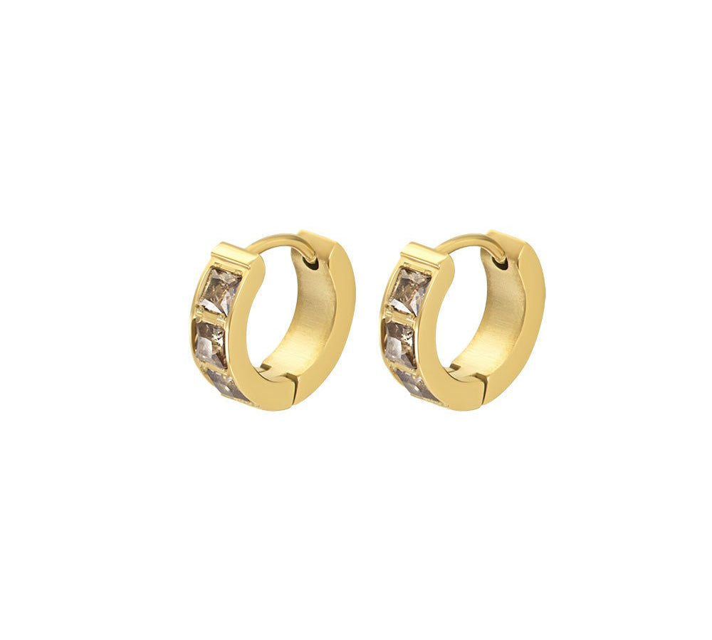 iXXXi Oorringen Brillia Brown - iXXXi Jewelry