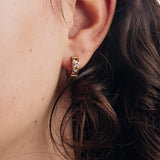 iXXXi Oorringen Brillia Brown - iXXXi Jewelry