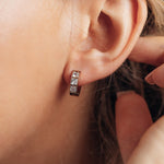 iXXXi Oorringen Brillia White - iXXXi Jewelry