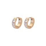 iXXXi Oorringen Brillia White - iXXXi Jewelry