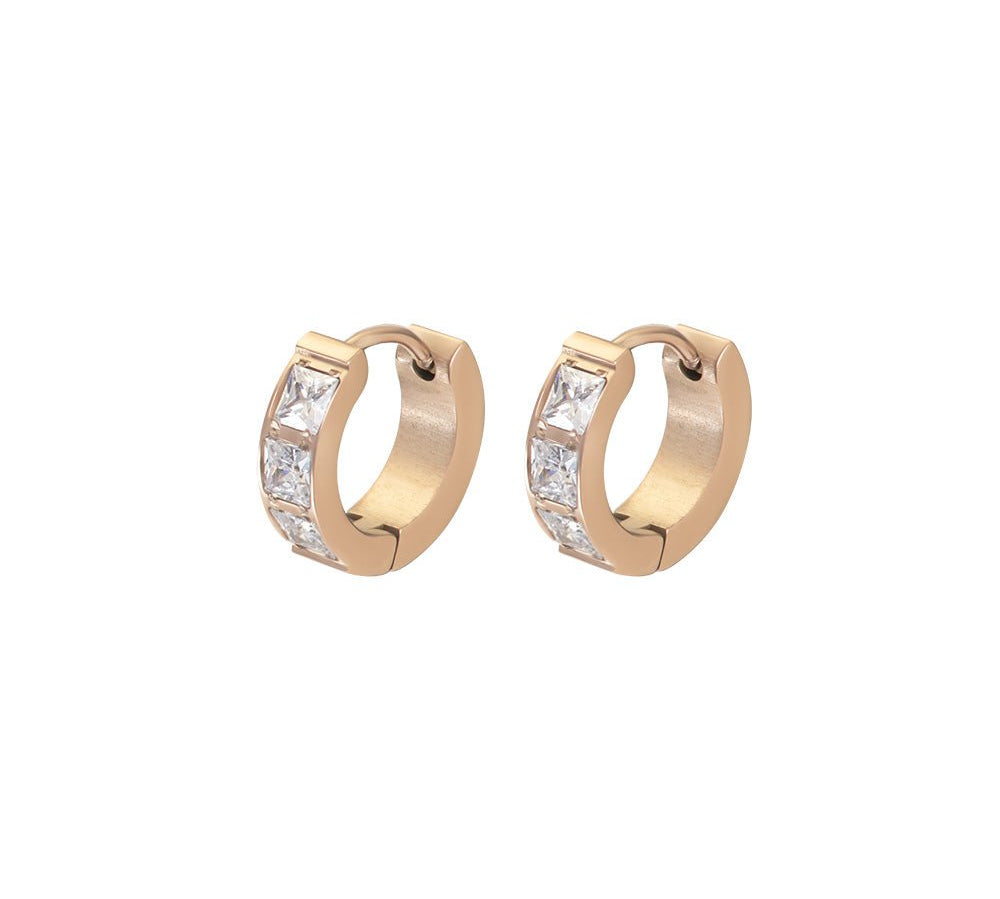 iXXXi Oorringen Brillia White - iXXXi Jewelry