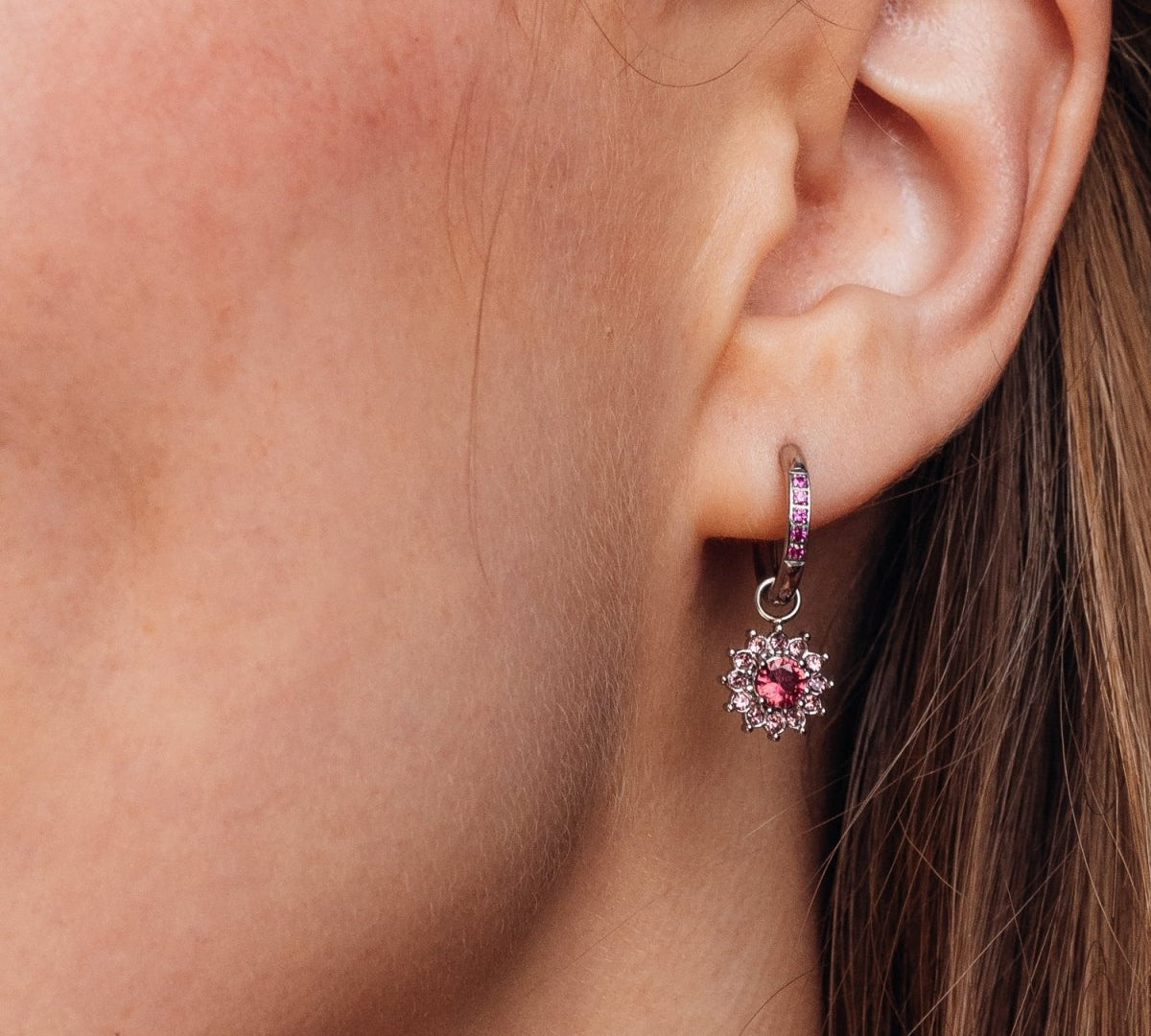 iXXXi Oorringen Fuchsia - iXXXi Jewelry