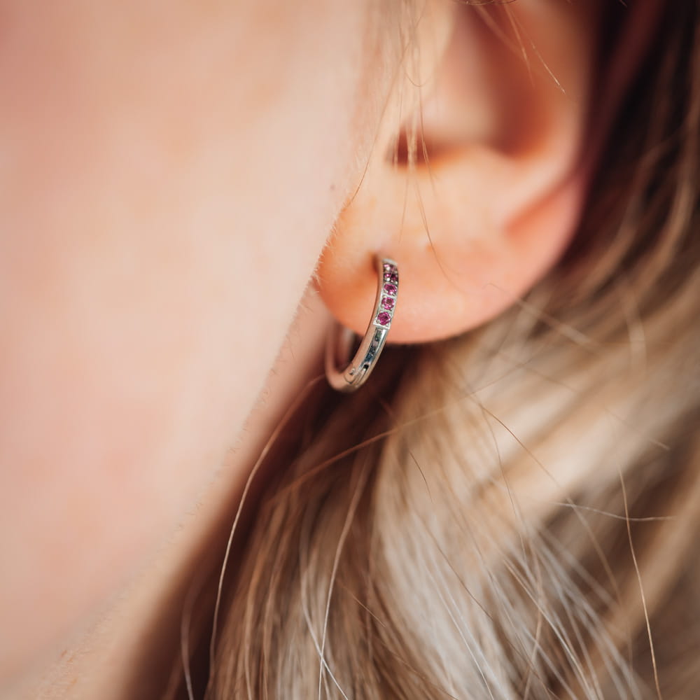 iXXXi Oorringen Fuchsia - iXXXi Jewelry