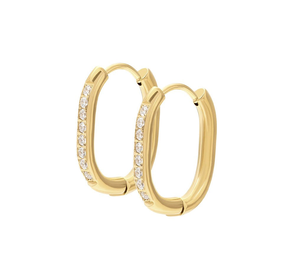 iXXXi Oorringen Oval Stone - iXXXi Jewelry