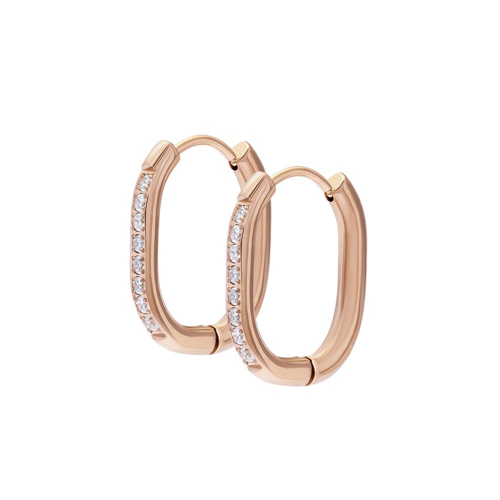 iXXXi Oorringen Oval Stone - iXXXi Jewelry