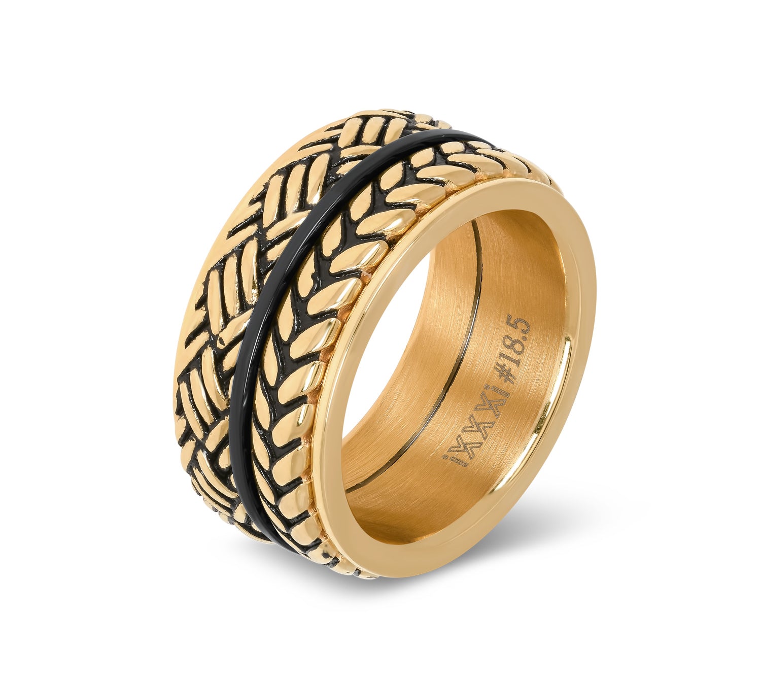 iXXXi Leaf Knot Fill Ring