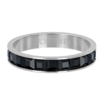 iXXXi Vulring Clear Glass Black - iXXXi Jewelry
