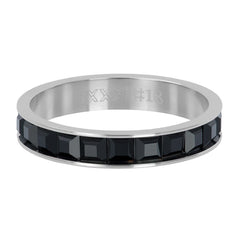 iXXXi Vulring Clear Glass Black - iXXXi Jewelry