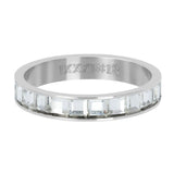 iXXXi Vulring Clear Glass White - iXXXi Jewelry