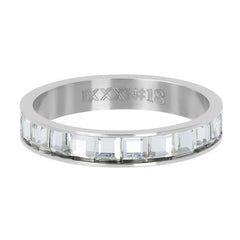 iXXXi Vulring Clear Glass White - iXXXi Jewelry